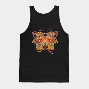 tribal butterfly Tank Top